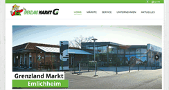 Desktop Screenshot of grenzland-markt.de