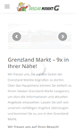 Mobile Screenshot of grenzland-markt.de